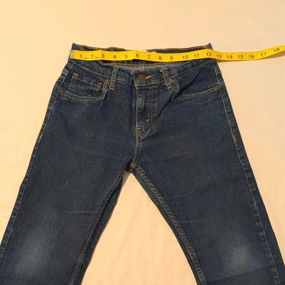 Levis 511 Slim Fit Dark Wash Denim Jeans W27 L27 Blue 5511-D3W 319